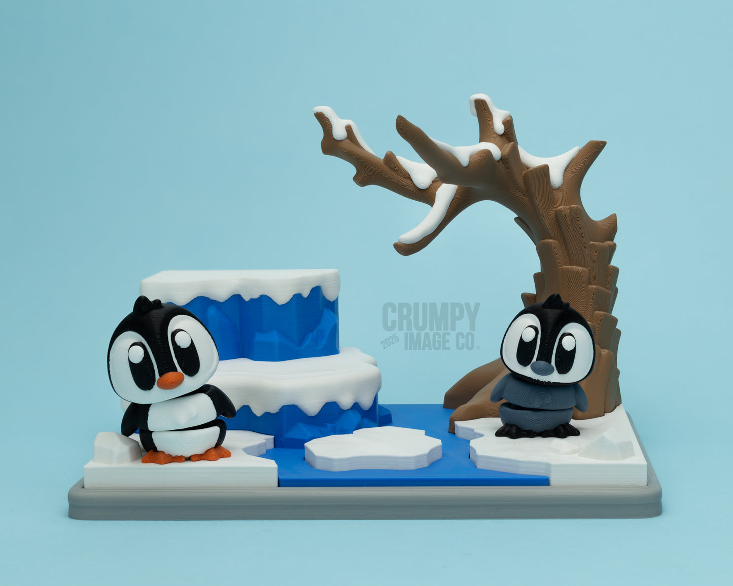 Penguin Snow themed Playset