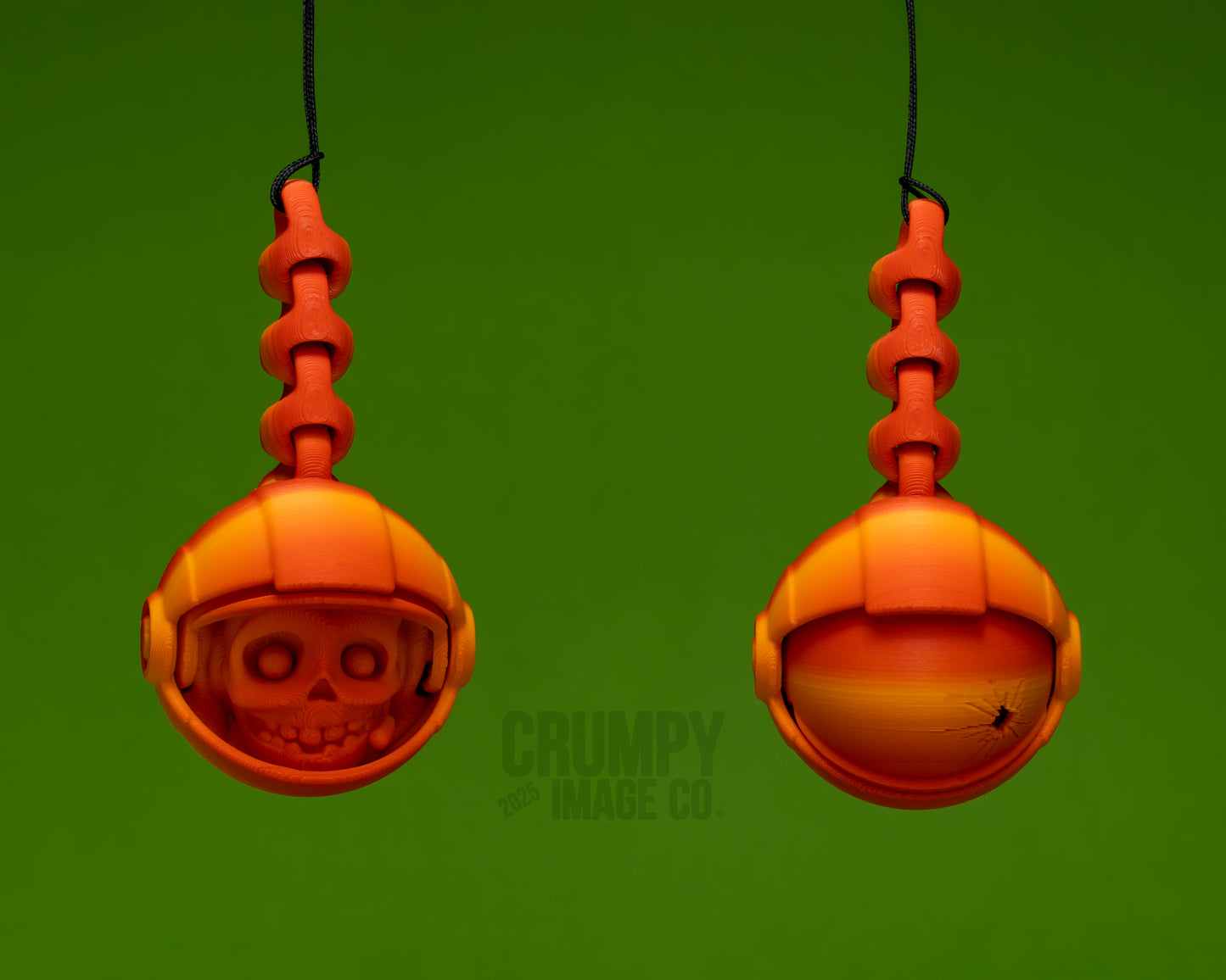 Skeleton Astronaut Keychain