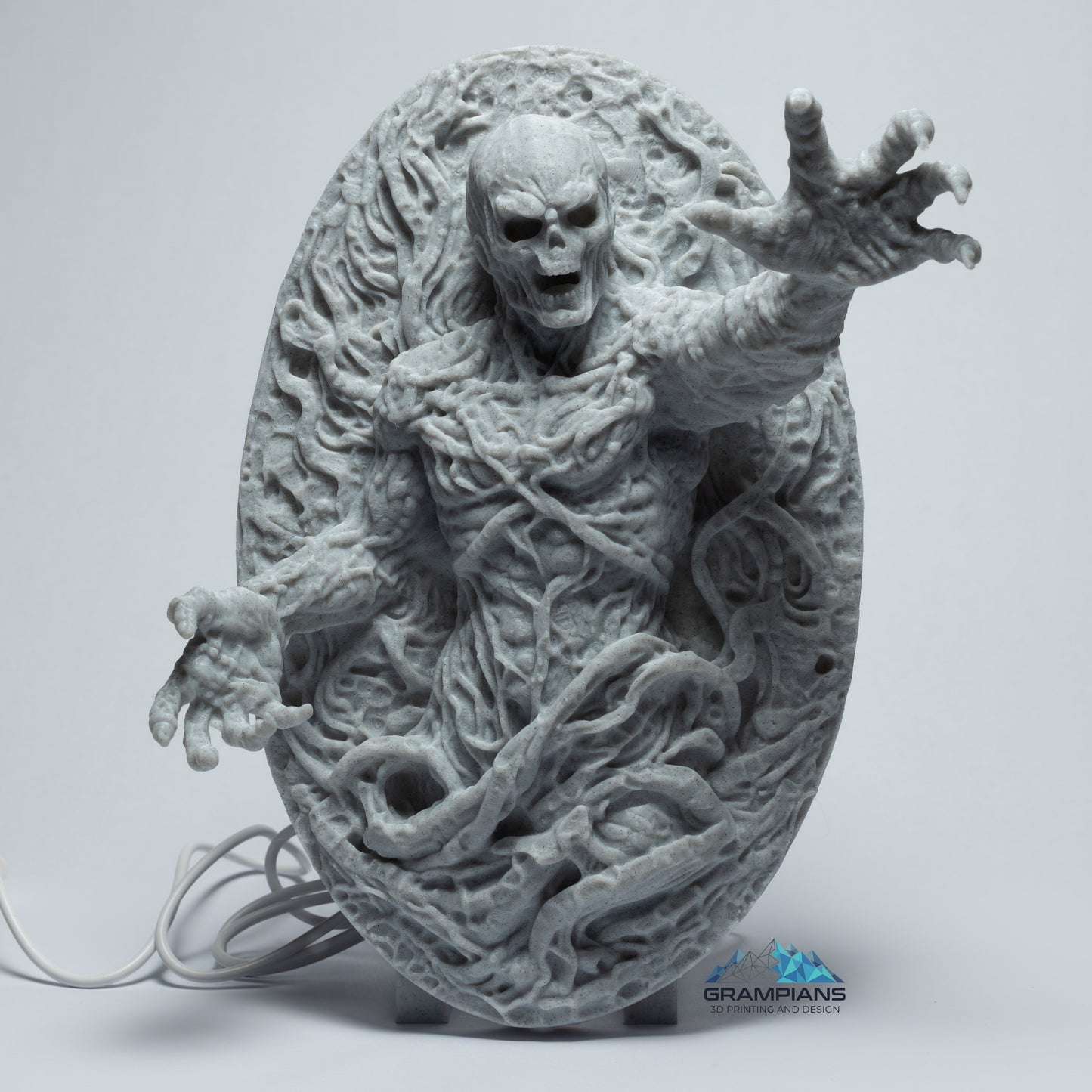 Vecna’s Curse: Illuminated 3D "Stranger Things" Wall Plaque