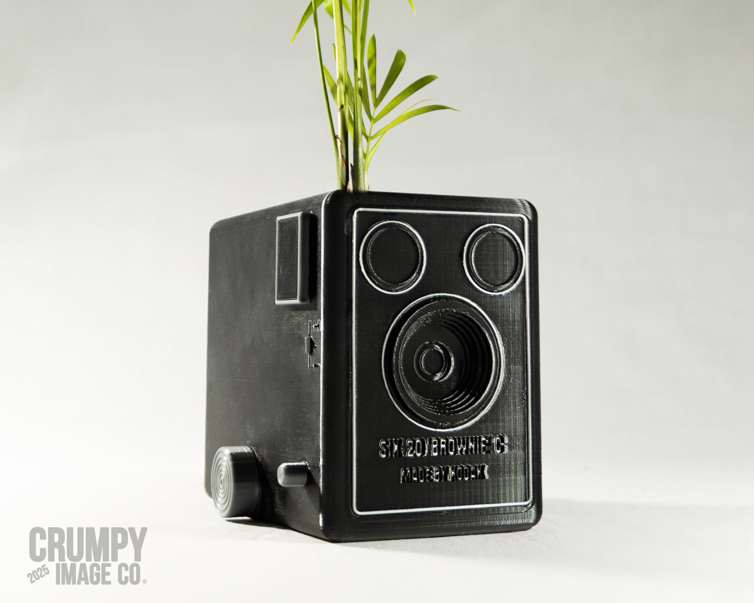 Brownie Box Camera Planter