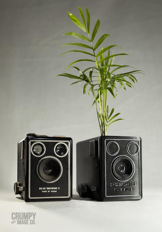 Retro Brownie Box Planter