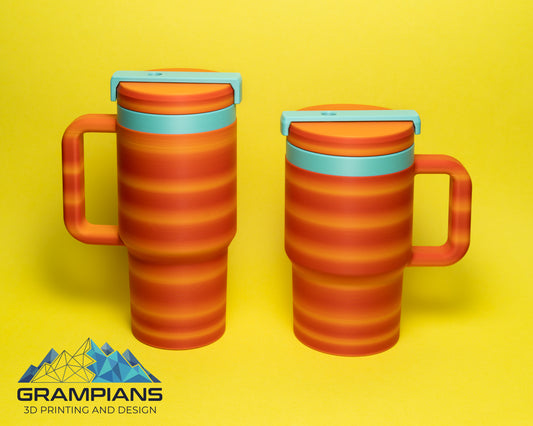 Stanley-Style 3D Printed Can Koozie | Tumbler Can Cooler
