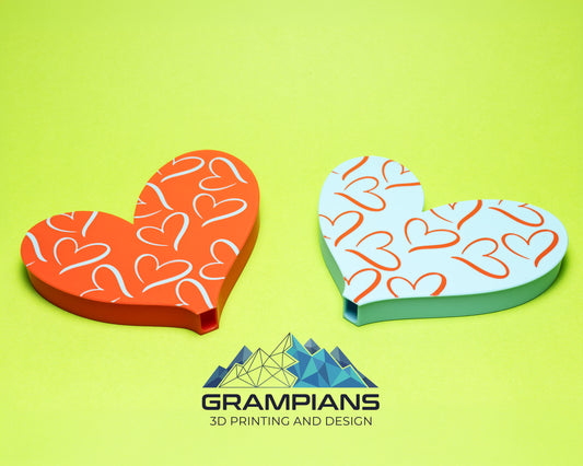 Heart Shaped Diamond Dotz Dot Art Trays