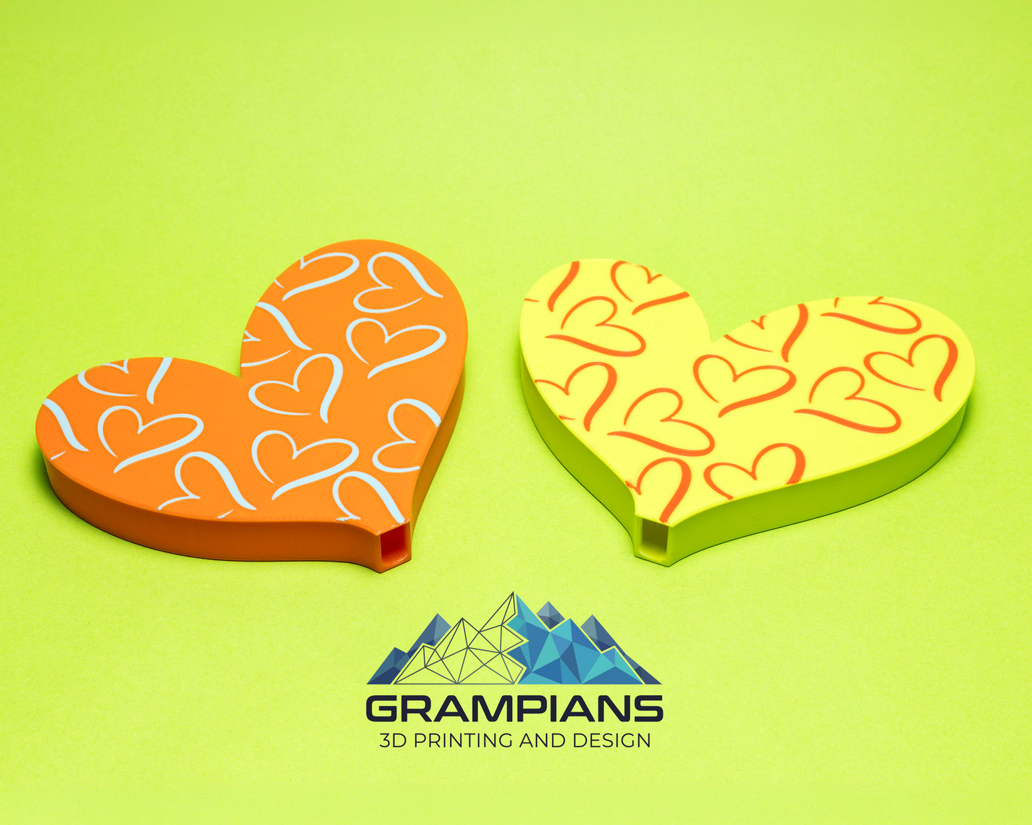 Heart Shaped Diamond Dotz Dot Art Trays