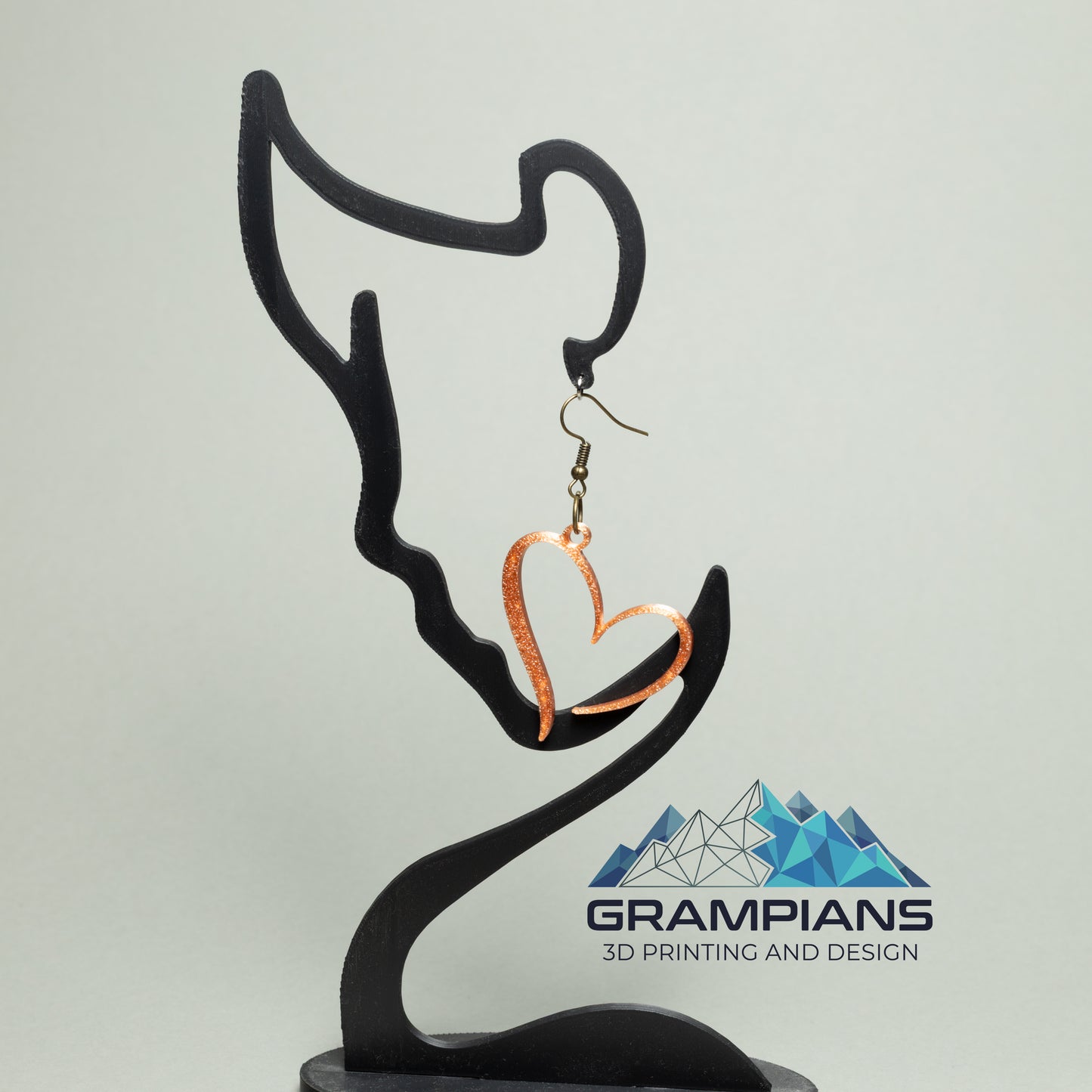 Minimalist Heart Earrings
