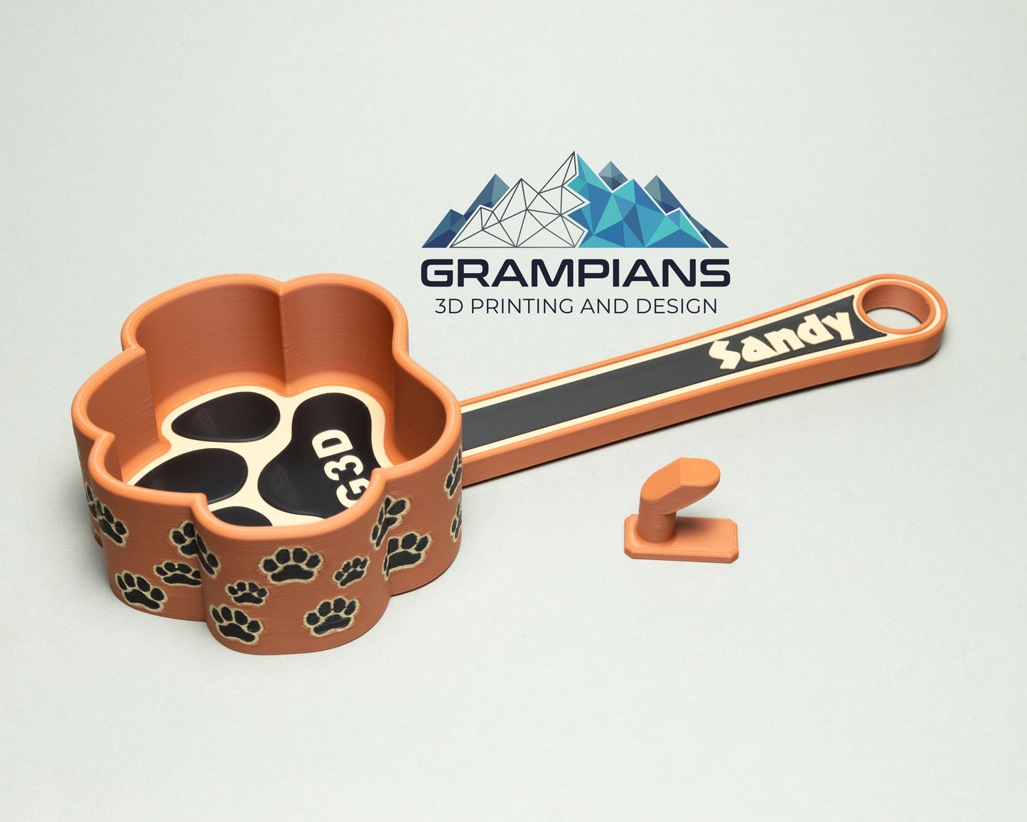 Dog Food Scoop (With Wall Hanger)
