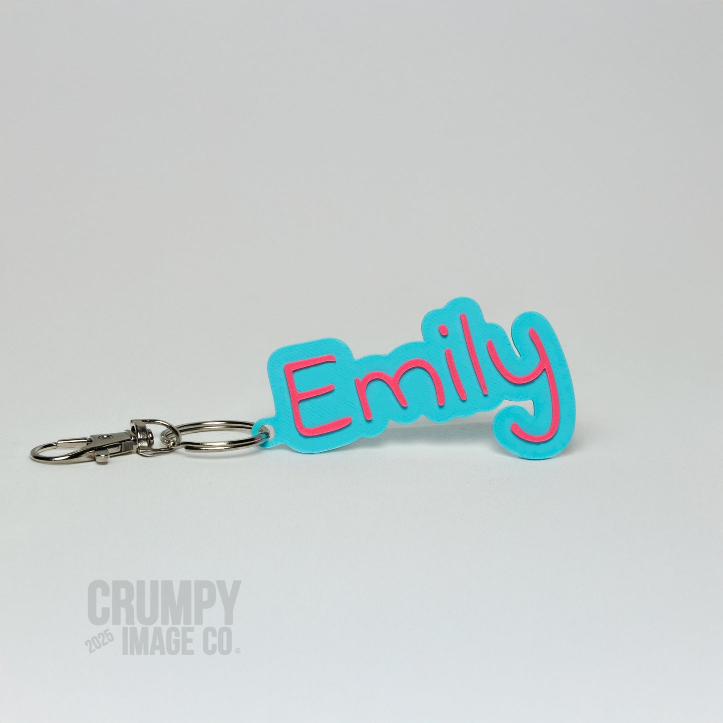 Personalised Keychain backpack lunchbox name tags