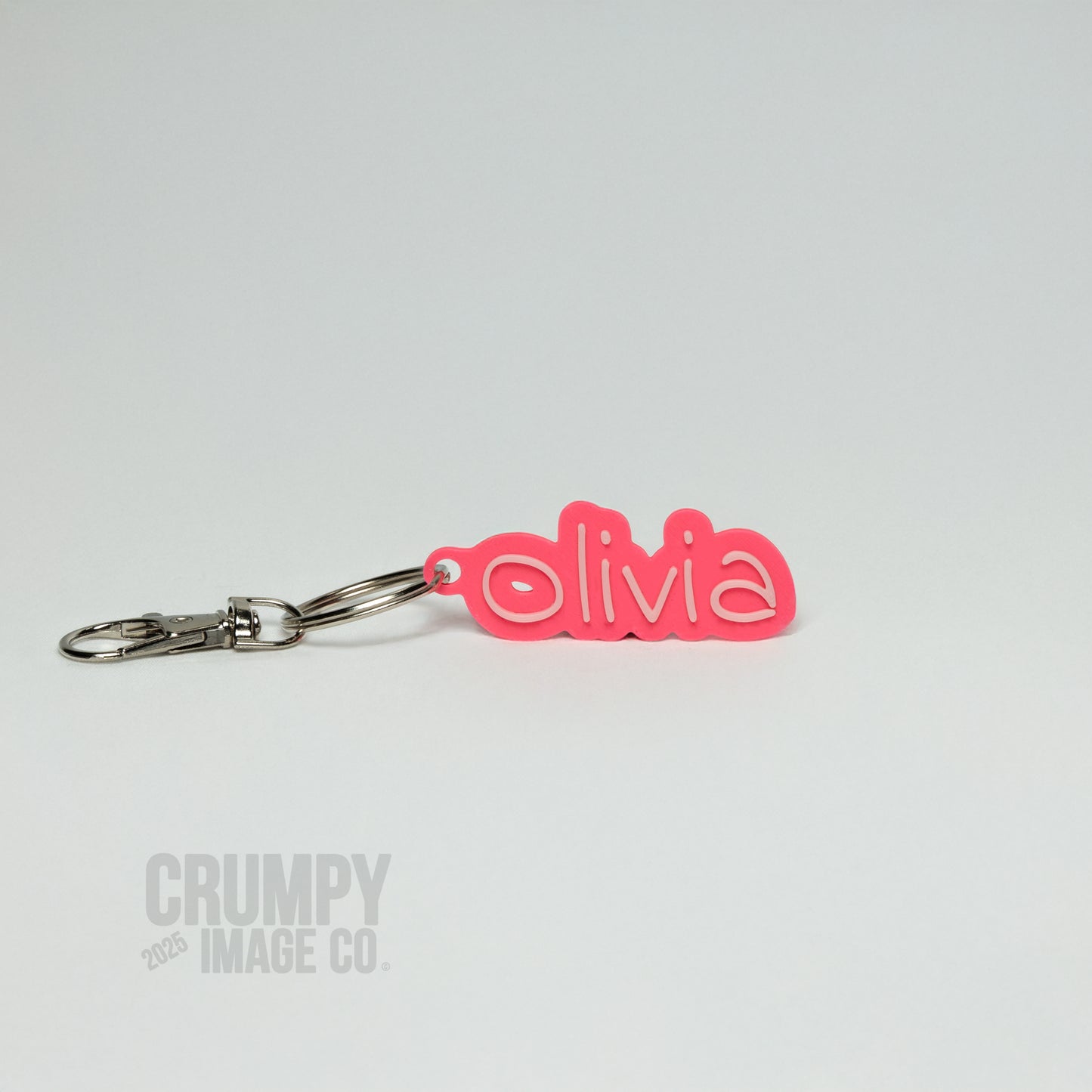 Personalised Keychain backpack lunchbox name tags
