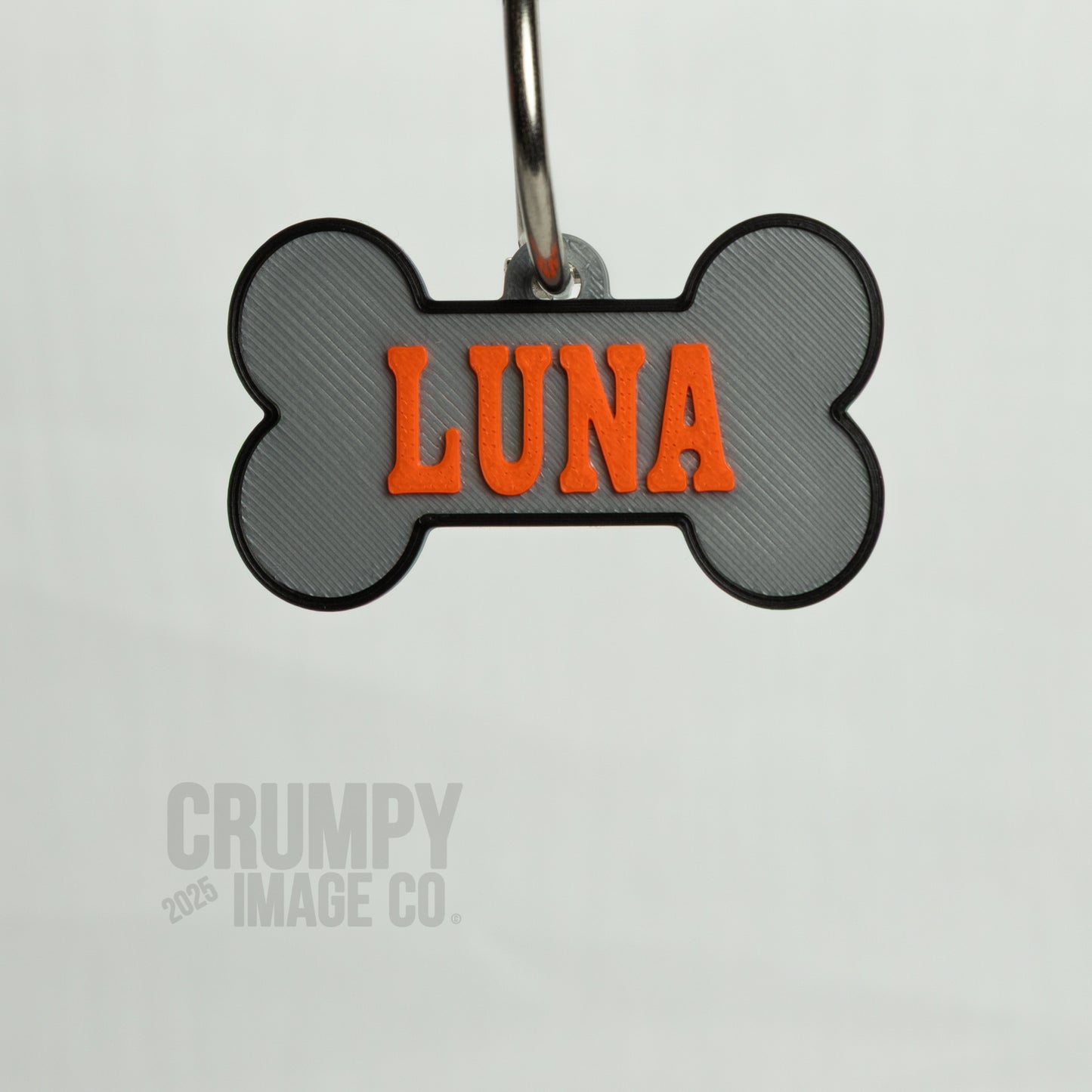Personalised Pet Collar ID Tag (Bone Shaped)