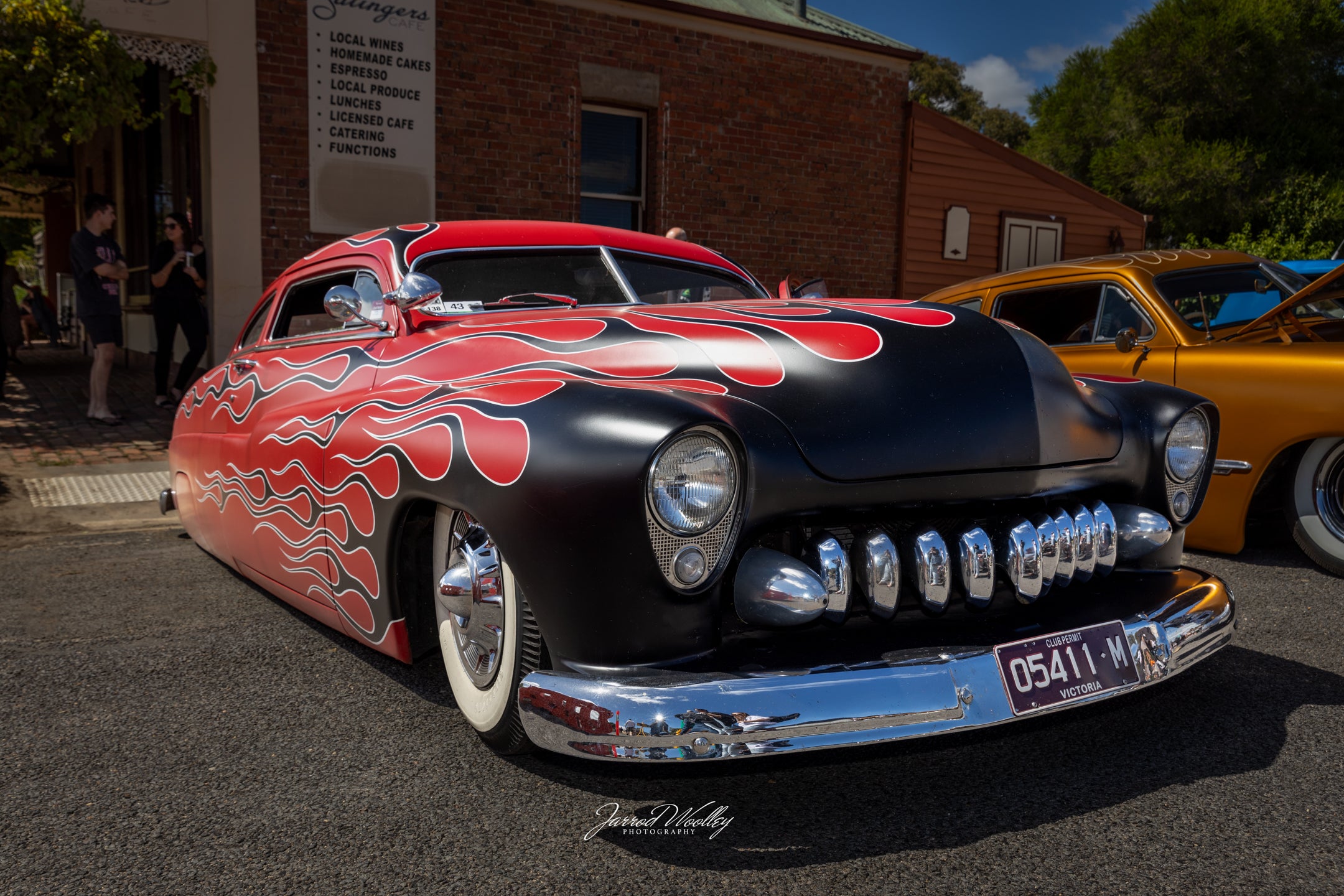 Professional automotive photography of a custom hotrod at a car show in Ararat, Western Victoria