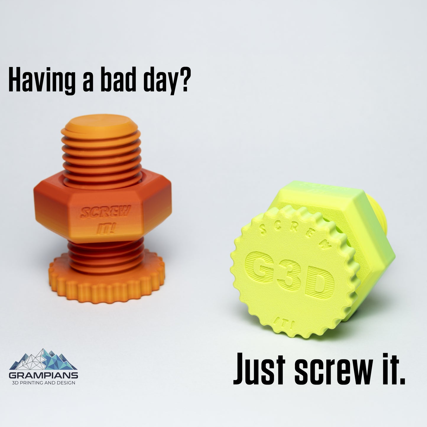 Screw It Max | Australia’s Favourite Big Fidget Bolt & Nut