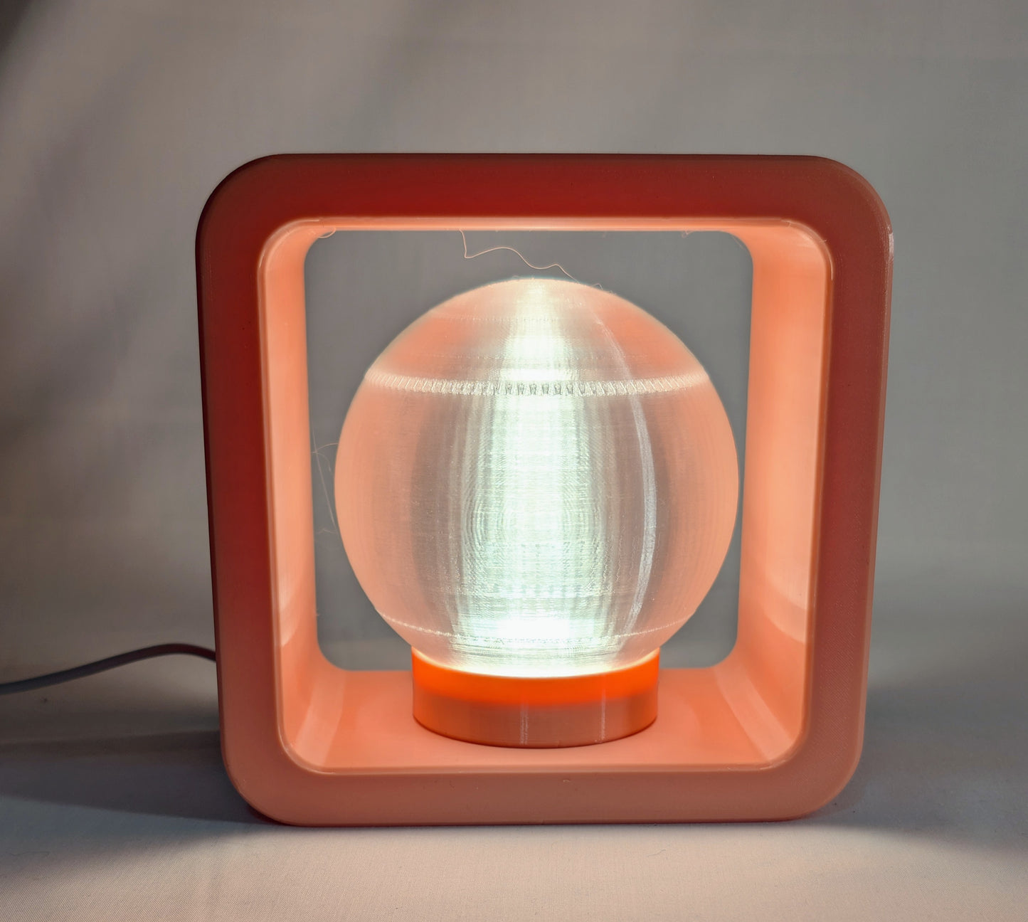 Framed LED Ball Lamp
